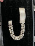 Chino Link style bracelet with id